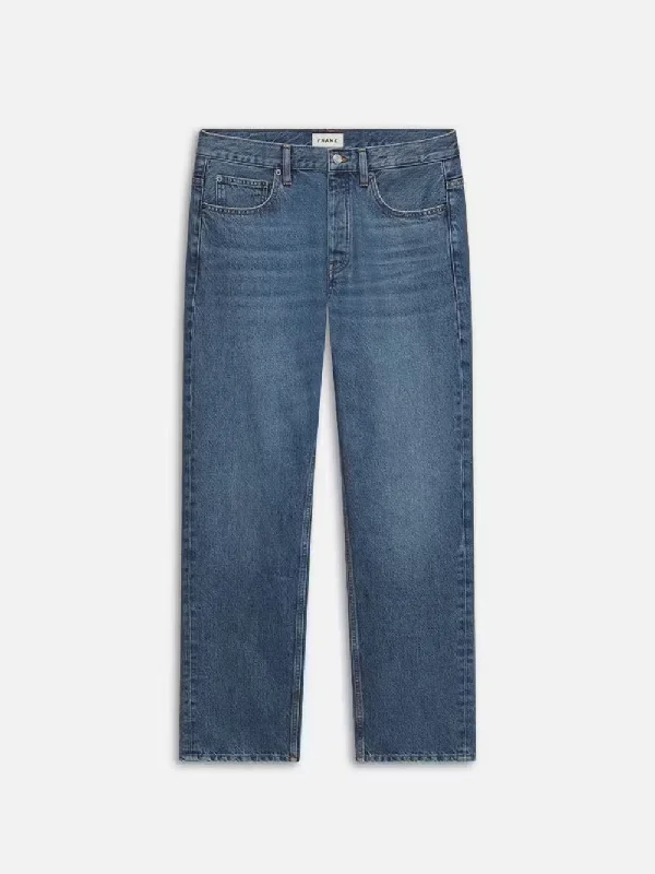 Plus Size Men's Bootcut Jeans with a Relaxed Waist for a Classic and Comfortable FitThe Straight Jean -- Blue Gold