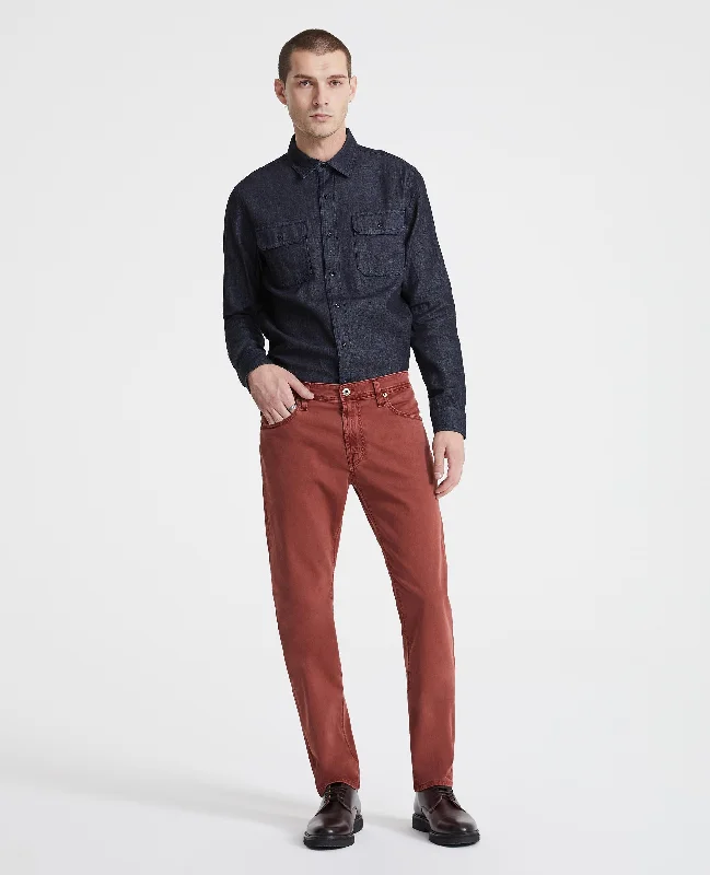 Men's Ripped Skinny Jeans in Acid Wash for an Edgy and Punk - Inspired StyleThe Tellis Modern Slim SLT-TDR Jeans