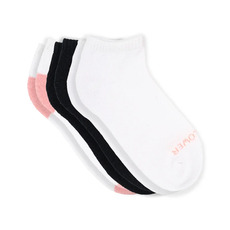 Women's thigh - high socks in a fishnet pattern3-Pack Ladies Medium Weight Low Cut Socks Women's thigh - high socks in a fishnet pattern3-Pack Ladies Medium Weight Low Cut Socks