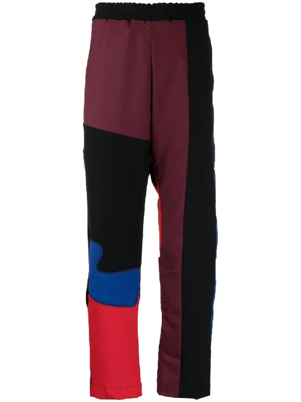Windbreaker men jackets with UV protection for outdoor activitiesColour Block Track Pants