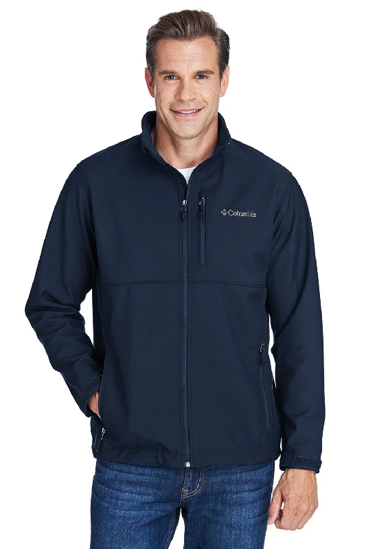 Plus - size men jackets with adjustable drawstrings for a comfortable fitColumbia Mens Ascender Wind & Water Resistant Full Zip Jacket - Collegiate Navy Blue Plus - size men jackets with adjustable drawstrings for a comfortable fitColumbia Mens Ascender Wind & Water Resistant Full Zip Jacket - Collegiate Navy Blue