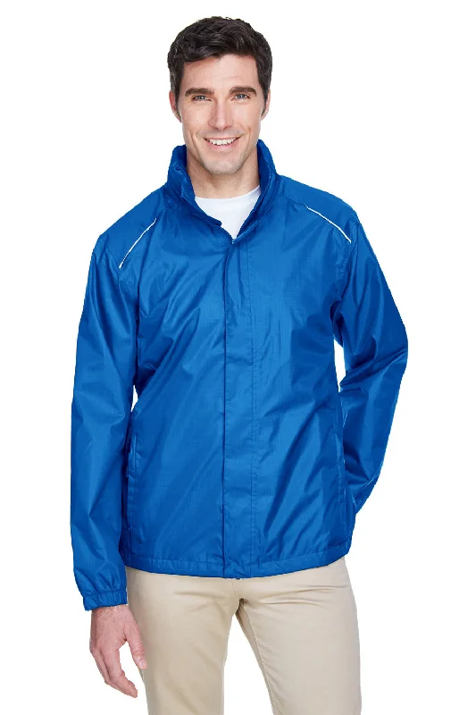 Men jackets with a zip - off sleeves to convert to a vestCore 365 Mens Climate Waterproof Full Zip Hooded Jacket - True Royal Blue Men jackets with a zip - off sleeves to convert to a vestCore 365 Mens Climate Waterproof Full Zip Hooded Jacket - True Royal Blue