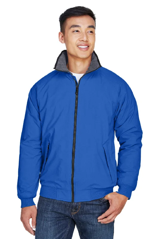 Windbreaker men jackets with UV protection for outdoor activitiesDevon & Jones Mens Classic Full Zip Jacket - True Royal Blue