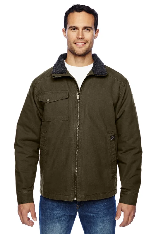 Plus - size men jackets with adjustable drawstrings for a comfortable fitDri Duck Mens Endeavor Canvas Full Zip Jacket - Tobacco Brown Plus - size men jackets with adjustable drawstrings for a comfortable fitDri Duck Mens Endeavor Canvas Full Zip Jacket - Tobacco Brown