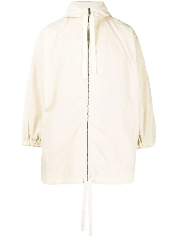 Stretch - fabric men jackets for unrestricted movement during workoutsHooded Drawstring Cotton Coat Stretch - fabric men jackets for unrestricted movement during workoutsHooded Drawstring Cotton Coat