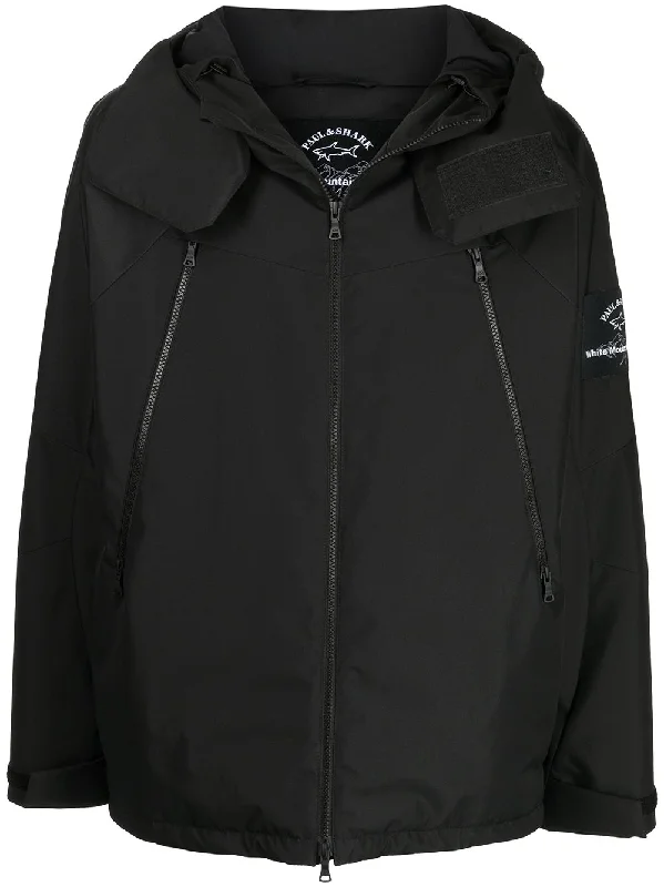 Denim men jackets with embroidered patches for a personalized touchLogo-Patch Hooded Jacket Denim men jackets with embroidered patches for a personalized touchLogo-Patch Hooded Jacket