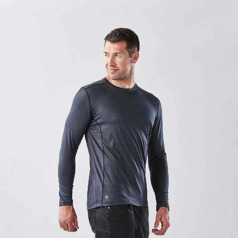 Men jackets with a hidden interior pocket for secure storageMen's Lotus H2X-DRY® L/S Performance Tee - SNT-2 Men jackets with a hidden interior pocket for secure storageMen's Lotus H2X-DRY® L/S Performance Tee - SNT-2