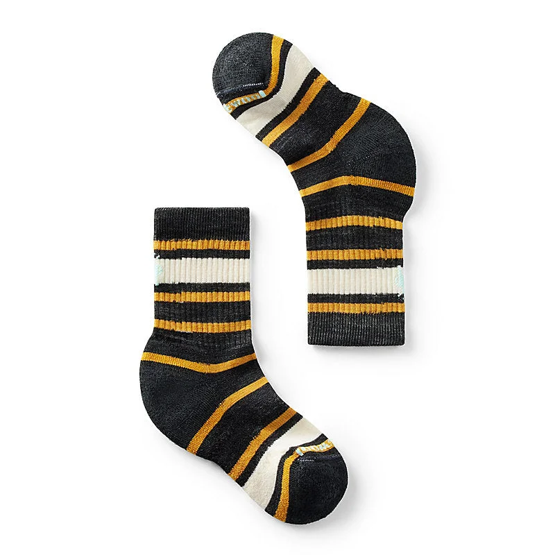Stretch - fabric men jackets for unrestricted movement during workoutsKids' Hike Light Cushion Striped Crew Sock Stretch - fabric men jackets for unrestricted movement during workoutsKids' Hike Light Cushion Striped Crew Sock