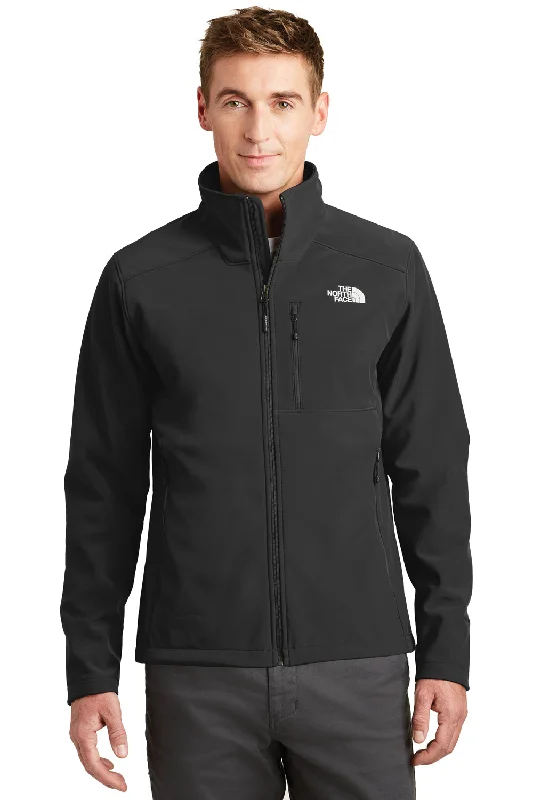 Men jackets with a media - friendly pocket for easy access to gadgetsThe North Face Mens Apex Barrier Wind & Resistant Full Zip Jacket - Black Men jackets with a media - friendly pocket for easy access to gadgetsThe North Face Mens Apex Barrier Wind & Resistant Full Zip Jacket - Black