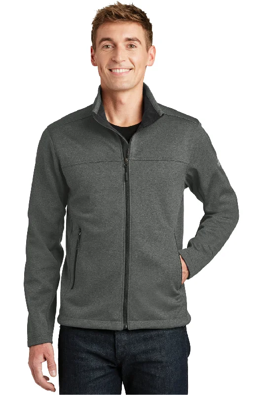 Men jackets with a built - in hood that can be stowed away when not in useThe North Face Mens Ridgeline Wind & Water Resistant Full Zip Jacket - Heather Dark Grey Men jackets with a built - in hood that can be stowed away when not in useThe North Face Mens Ridgeline Wind & Water Resistant Full Zip Jacket - Heather Dark Grey
