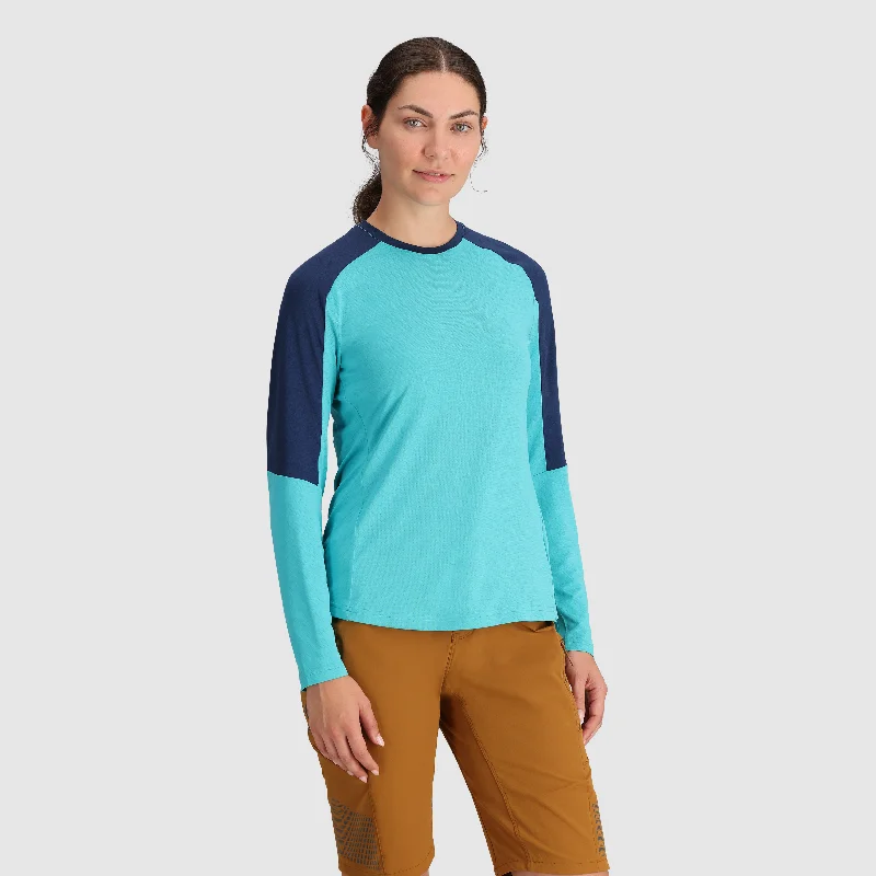 Performance - driven men jackets with breathable fabric for sportsWomen's Freewheel Long Sleeve MTB Jersey