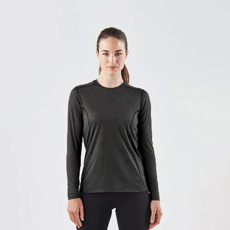 Stretch - fabric men jackets for unrestricted movement during workoutsWomen's Lotus H2X-DRY® L/S Performance Tee - SNT-2W Stretch - fabric men jackets for unrestricted movement during workoutsWomen's Lotus H2X-DRY® L/S Performance Tee - SNT-2W