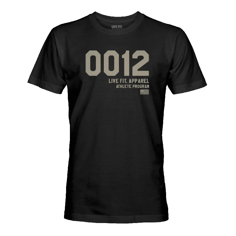 Men's button - front t - shirts with a unique artistic print0012 Tee - Black / Coyote
