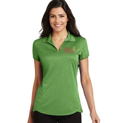Men's lightweight performance polo shirts for tennis matchesPort Authority Ladies Trace Heather Polo Men's lightweight performance polo shirts for tennis matchesPort Authority Ladies Trace Heather Polo