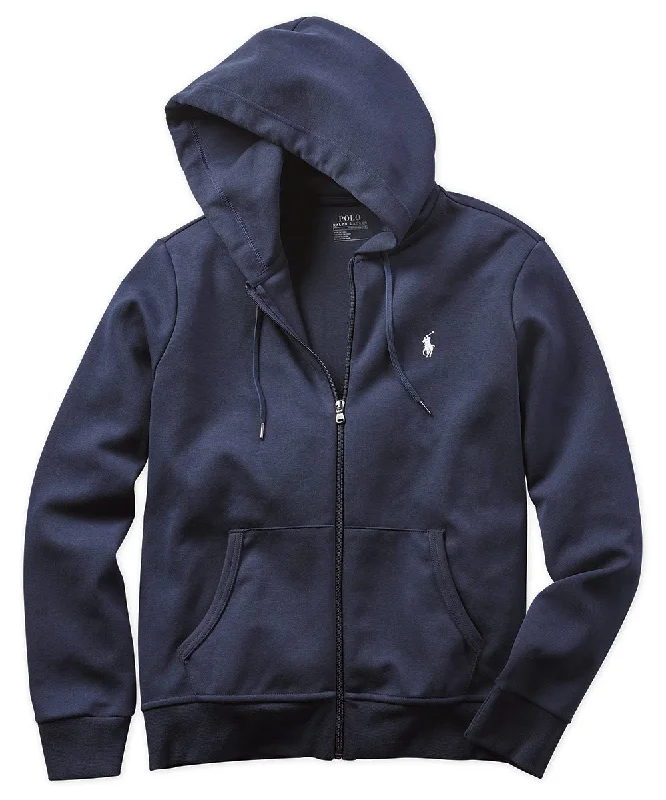 Men's color - block polo shirts with a bold fashion statementPolo Ralph Lauren Double-Knit Full-Zip Hoodie Men's color - block polo shirts with a bold fashion statementPolo Ralph Lauren Double-Knit Full-Zip Hoodie
