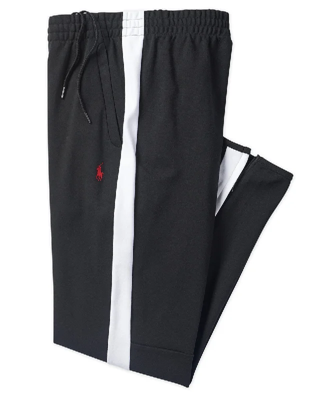 Men's two - tone stripe polo shirts with a preppy stylePolo Ralph Lauren Interlock Track Pant Men's two - tone stripe polo shirts with a preppy stylePolo Ralph Lauren Interlock Track Pant