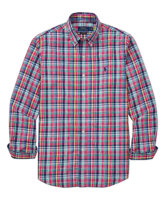 Men's formal - style silk blend polo shirts for special occasionsPolo Ralph Lauren Long Sleeve Performance Stretch Oxford Button Down Collar Sport Shirt Men's formal - style silk blend polo shirts for special occasionsPolo Ralph Lauren Long Sleeve Performance Stretch Oxford Button Down Collar Sport Shirt