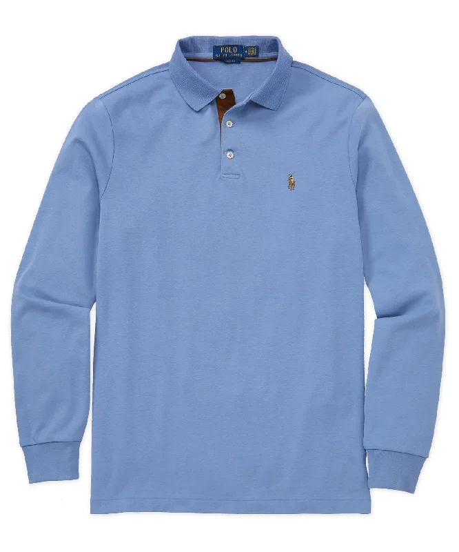 Men's formal - style silk blend polo shirts for special occasionsPolo Ralph Lauren Long Sleeve Soft Touch Cotton Polo Knit Shirt Men's formal - style silk blend polo shirts for special occasionsPolo Ralph Lauren Long Sleeve Soft Touch Cotton Polo Knit Shirt
