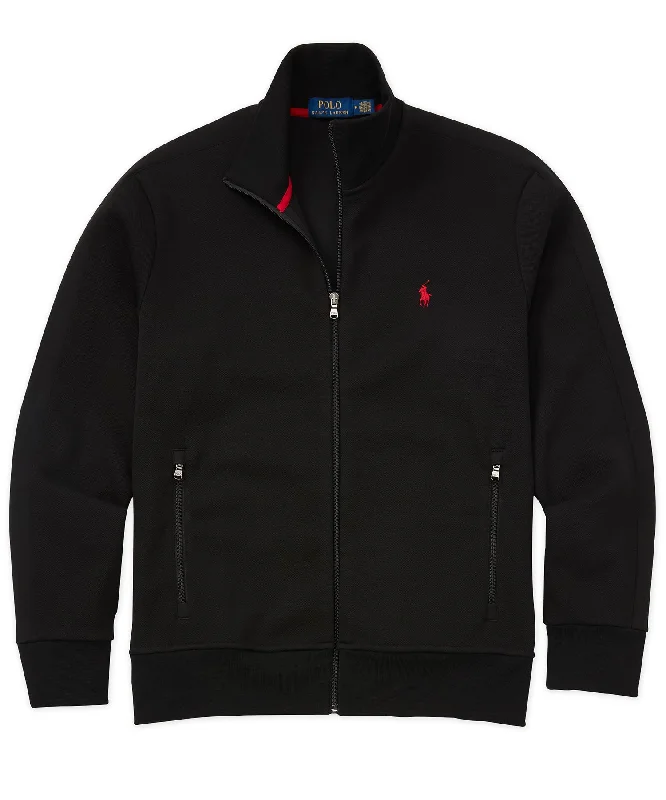 Men's antimicrobial polo shirts for odor - free daily wearPolo Ralph Lauren Mesh Double Knit Full Zip Jacket