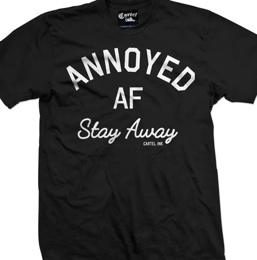 Men's tie - dye t - shirts with a bohemian styleAnnoyed AF Men's T-Shirt
