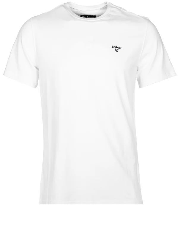 Men's mock - neck t - shirts with a modern and sleek styleSports Tee Shirt White