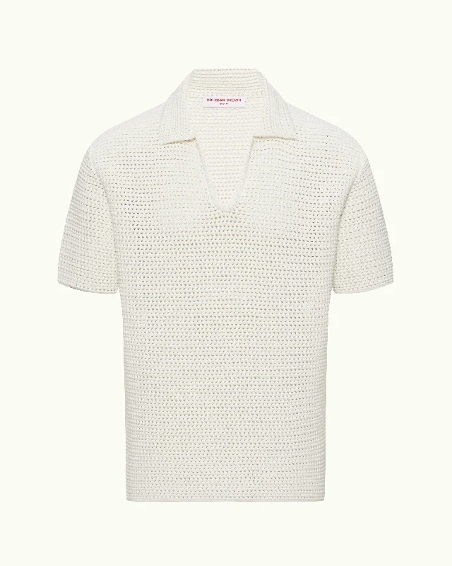 Men's budget - friendly basic polo shirts in multiple colorsBatten Crochet