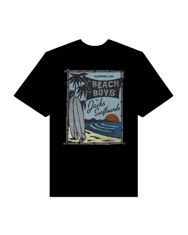 Men's printed Hawaiian t - shirts for tropical vacationsBeach Boys X Jack's "Bahamas" S/S Tee