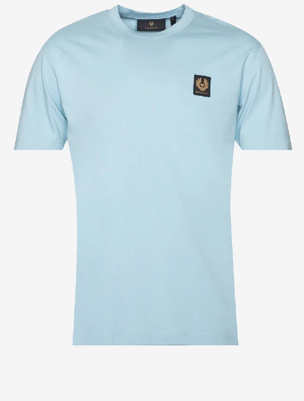 Men's ribbed t - shirts with a textured finish for added styleT-Shirt Skyline Blue