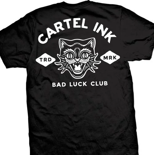 Men's UV - protection t - shirts for outdoor activities in the sunBad Luck Club Men's T-Shirt