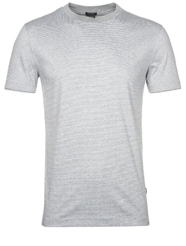 Men's tie - dye t - shirts with a bohemian styleBoss Tessler T-shirt Grey