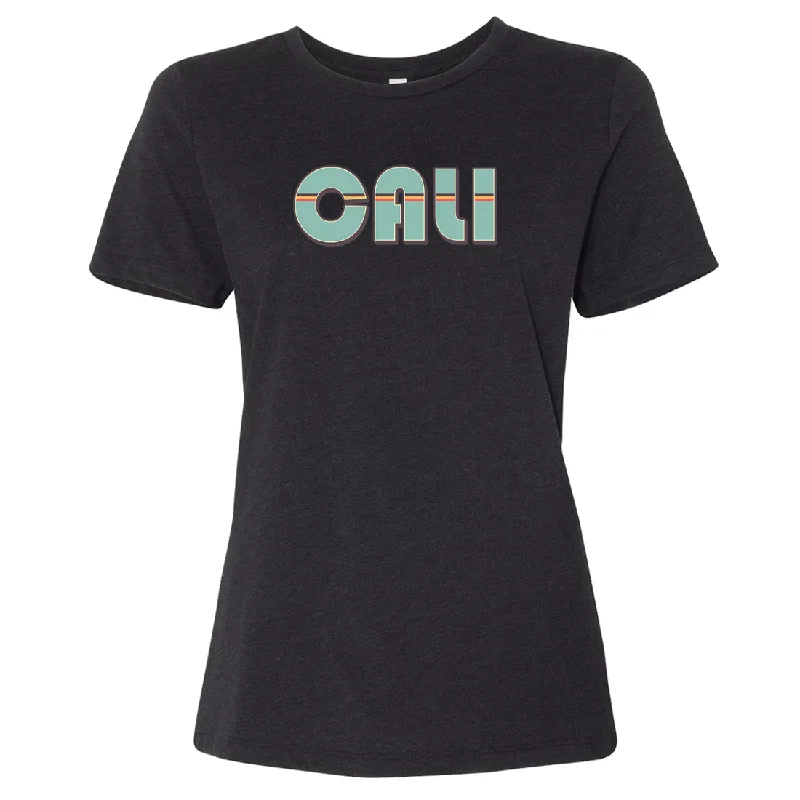 Men's thermal t - shirts with a high - neck design for cold weatherCali 70's Radical Women's Relaxed Jersey Tee