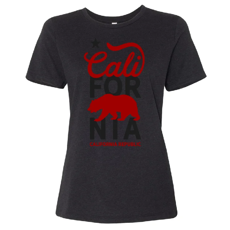 Men's polo t - shirts with a contrast collar for a preppy lookCali For Nia Women's Relaxed Jersey Tee Men's polo t - shirts with a contrast collar for a preppy lookCali For Nia Women's Relaxed Jersey Tee
