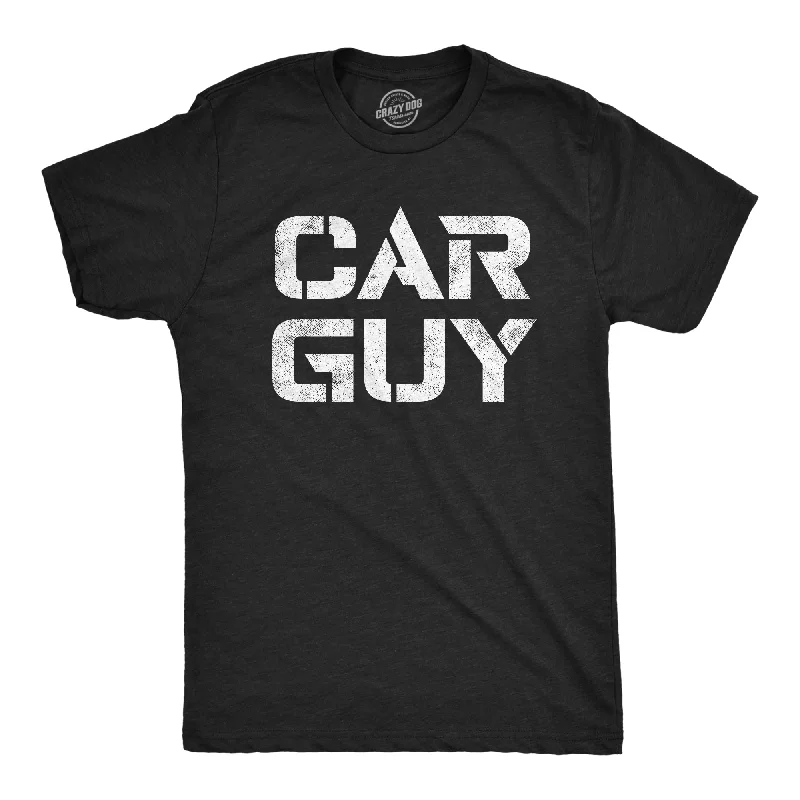 Men's printed Hawaiian t - shirts for tropical vacationsCar Guy Men's T Shirt