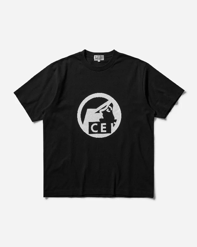 Men's eco - friendly recycled t - shirts for sustainable fashion choicesMen's Flat Pre Cog T-Shirt Black