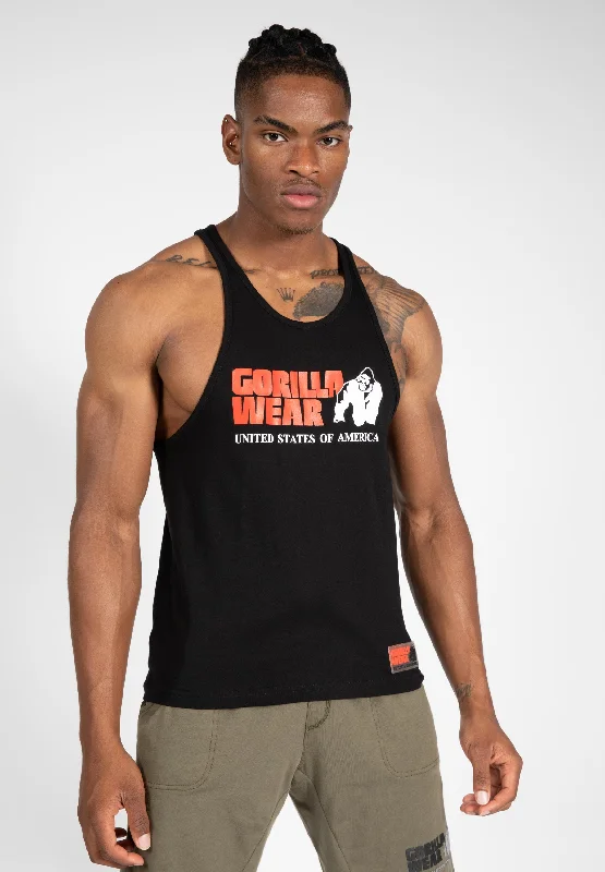 lightweight men's tank topsClassic Tank Top - Black