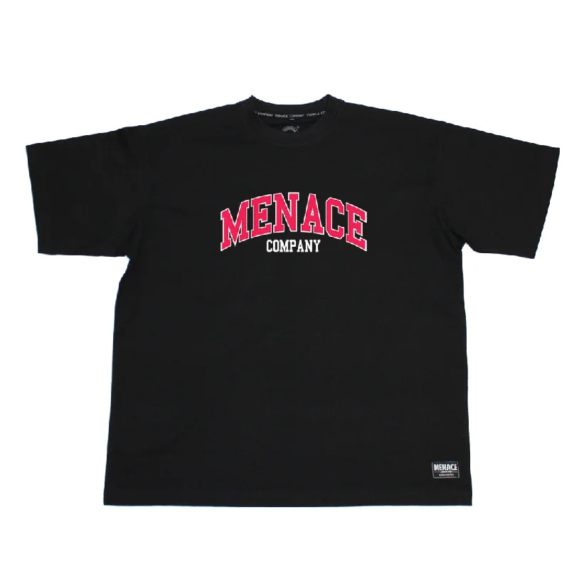 Men's v - neck muscle t - shirts for a body - building aestheticCollege - T-shirt (Blk)