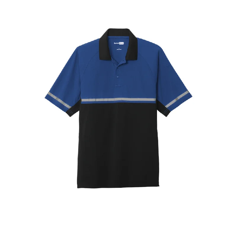 Men's long sleeve classic fit polo shirts with embroidered logos#CornerStone Select Lightweight Snag-Proof Enhanced Visibility Polo Men's long sleeve classic fit polo shirts with embroidered logos#CornerStone Select Lightweight Snag-Proof Enhanced Visibility Polo