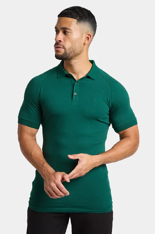 Men's plus size golf polo shirts in moisture wicking fabricMuscle Fit Polo Shirt in Oxidised Green Men's plus size golf polo shirts in moisture wicking fabricMuscle Fit Polo Shirt in Oxidised Green