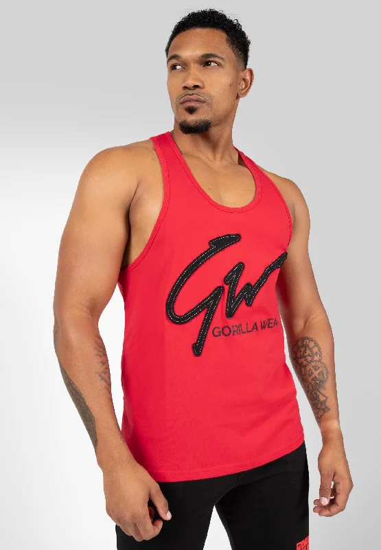 workout tank tops for menEvansville Tank Top - Red