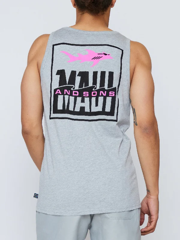 slim fit tank tops for menClassic Fish Out Of Water Tank Top-Multi Colors