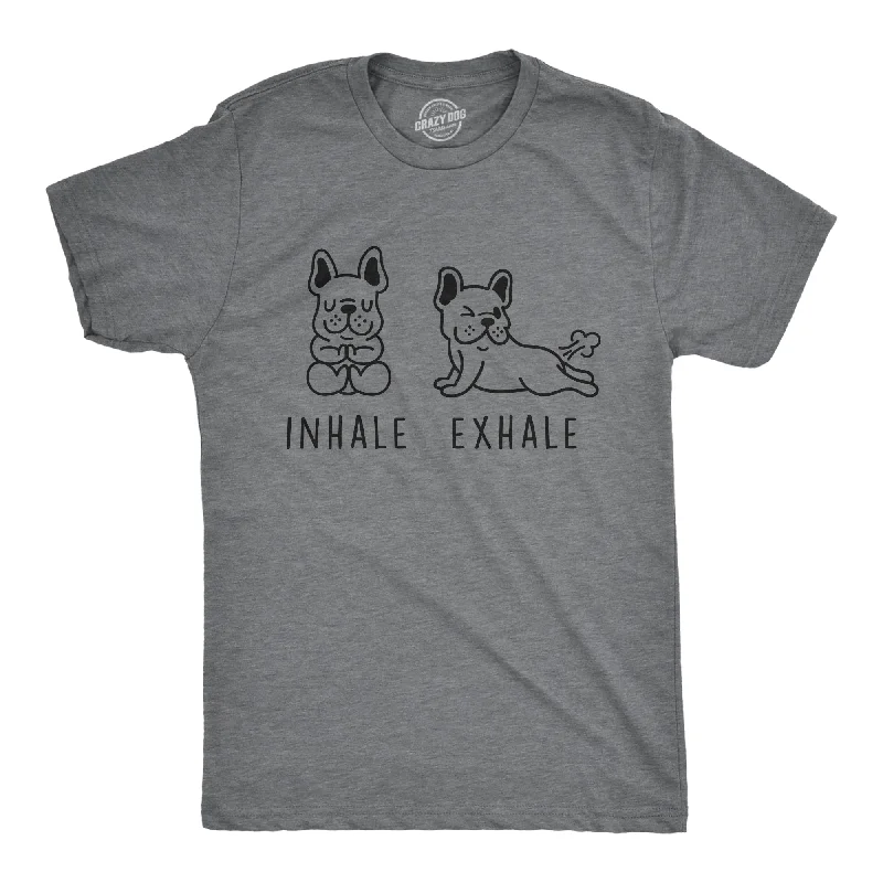 Men's eco - friendly recycled t - shirts for sustainable fashion choicesFrench Bulldog Fart Men's T Shirt