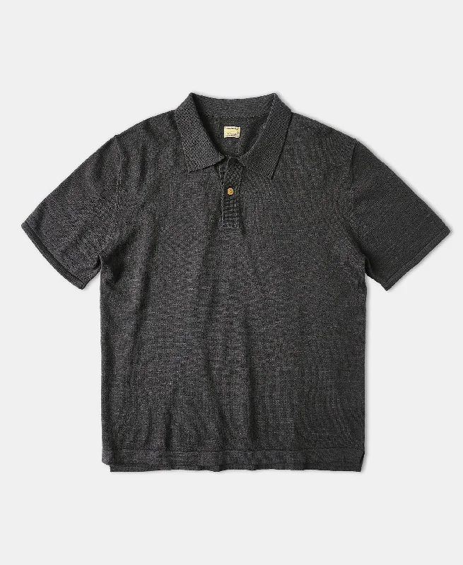 Men's budget - friendly basic polo shirts in multiple colorsHigh-low Hem Slub Cotton Polo Shirt - Dark Gray Men's budget - friendly basic polo shirts in multiple colorsHigh-low Hem Slub Cotton Polo Shirt - Dark Gray