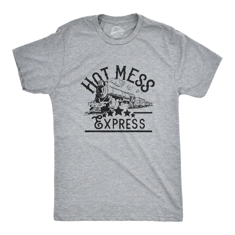 Men's plus - size pocket t - shirts with a classic lookHot Mess Express Men's T Shirt