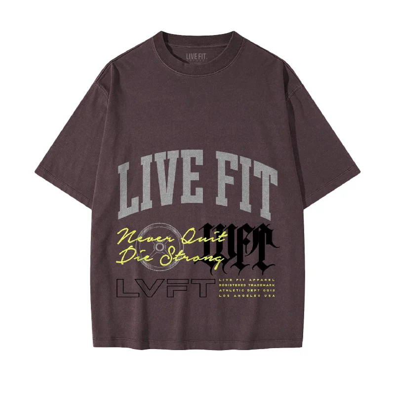 Men's distressed denim - look t - shirts with a rugged appealIRN Mixtape Tee - Wine