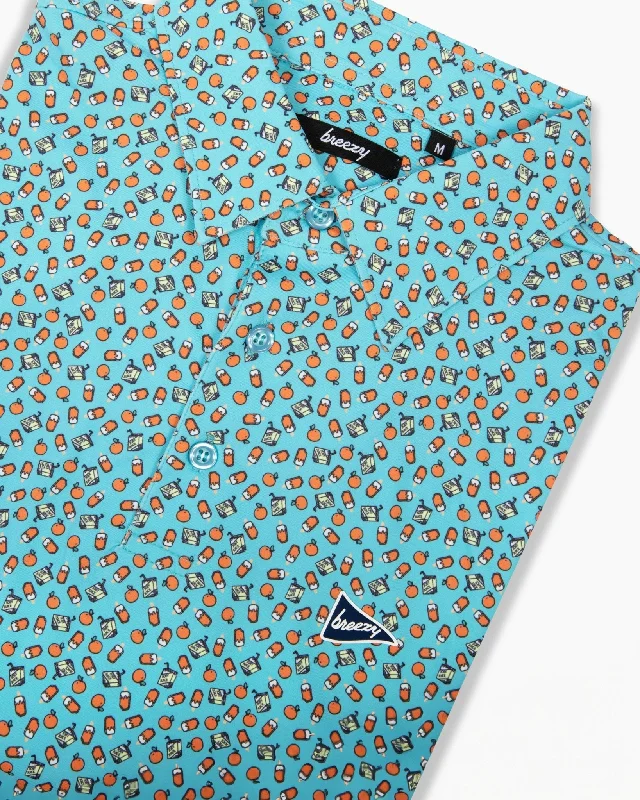 Men's quick - dry polo shirts for water sports activitiesThe Joey Juice Polo