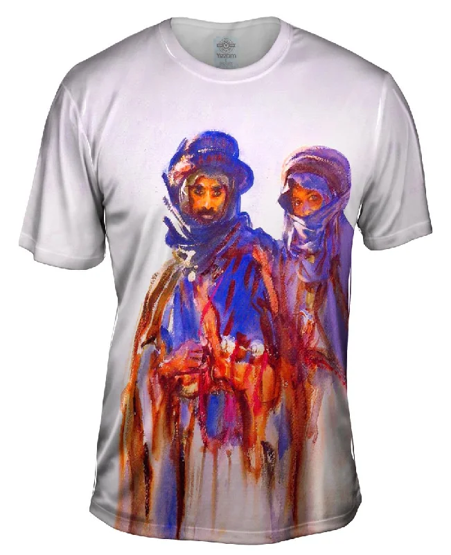 Men's moisture - wicking athletic t - shirts for intense workoutsJohn Singer Sargent - "Bedouins" (1906) Men's moisture - wicking athletic t - shirts for intense workoutsJohn Singer Sargent - "Bedouins" (1906)