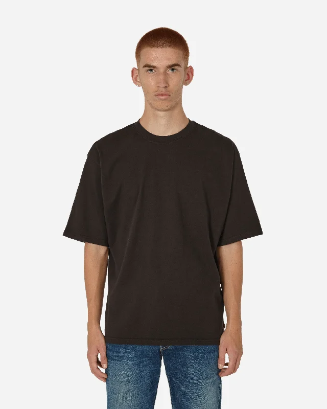 Men's short - sleeve linen t - shirts for summer beach outingsThe Half Sleeve T-Shirt Black