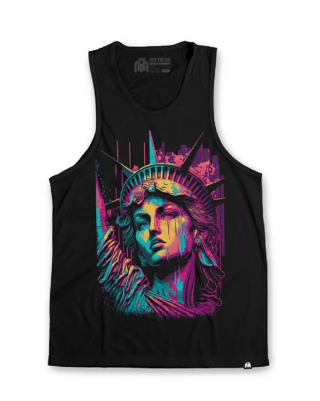 men's tank tops with racerbackLiberty Tank