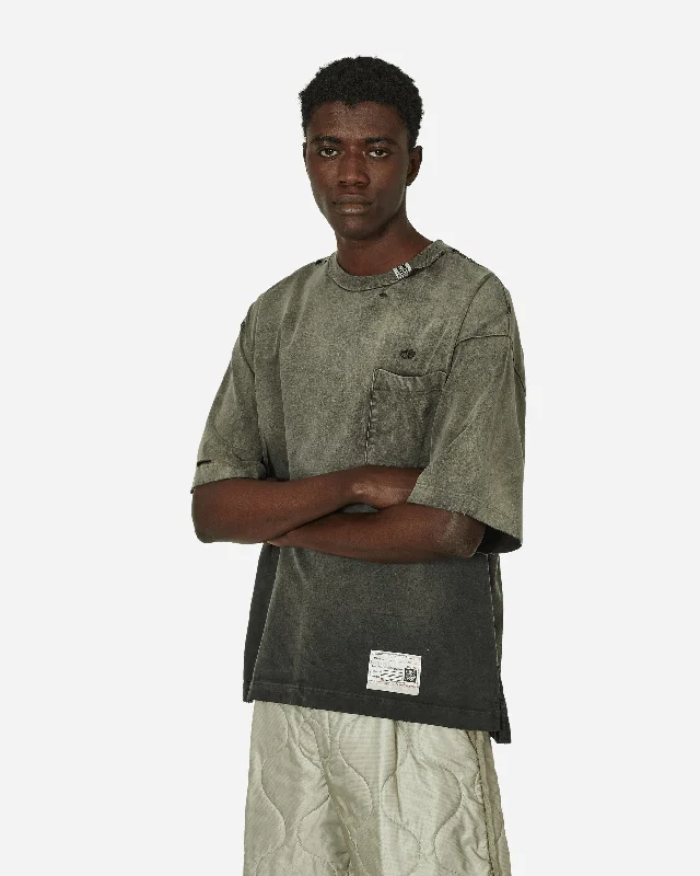 Men's eco - friendly recycled t - shirts for sustainable fashion choicesSun Faded T-Shirt Black