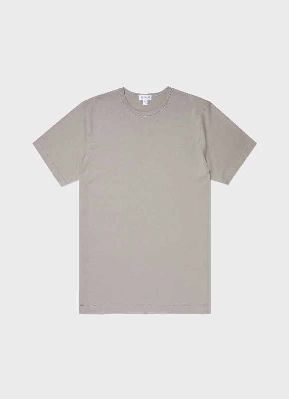 Men's v - neck muscle t - shirts for a body - building aestheticMen's Classic T-shirt in Mid Grey